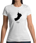 Oman Silhouette Womens T-Shirt