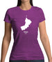 Oman Silhouette Womens T-Shirt