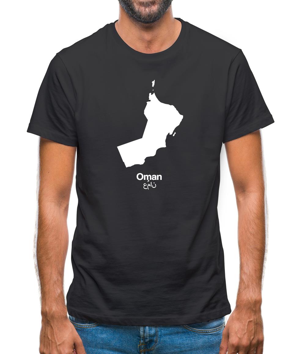 Oman Silhouette Mens T-Shirt