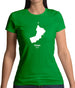 Oman Silhouette Womens T-Shirt