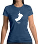 Oman Silhouette Womens T-Shirt