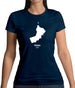 Oman Silhouette Womens T-Shirt