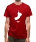Oman Silhouette Mens T-Shirt