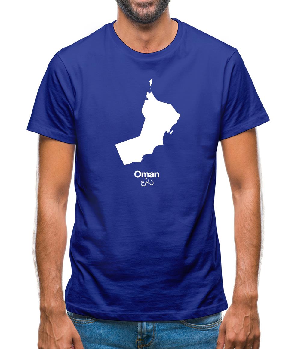 Oman Silhouette Mens T-Shirt