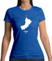 Oman Silhouette Womens T-Shirt