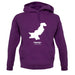 Pakistan Silhouette unisex hoodie