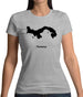 Panama Silhouette Womens T-Shirt