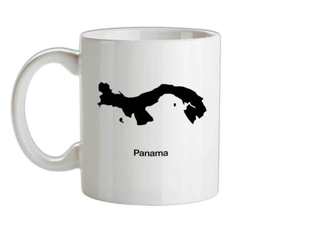 Panama Silhouette Ceramic Mug