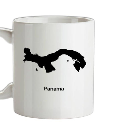 Panama Silhouette Ceramic Mug