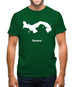 Panama Silhouette Mens T-Shirt