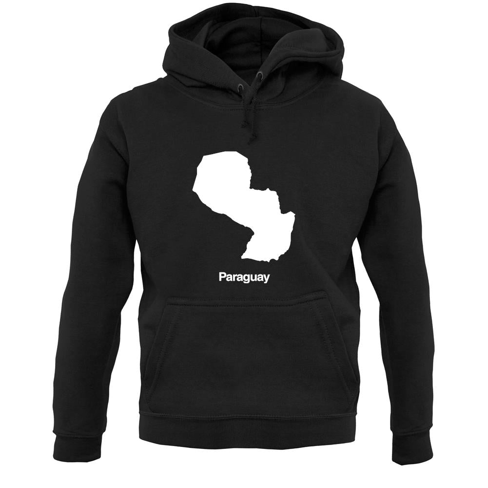 Paraguay Silhouette Unisex Hoodie