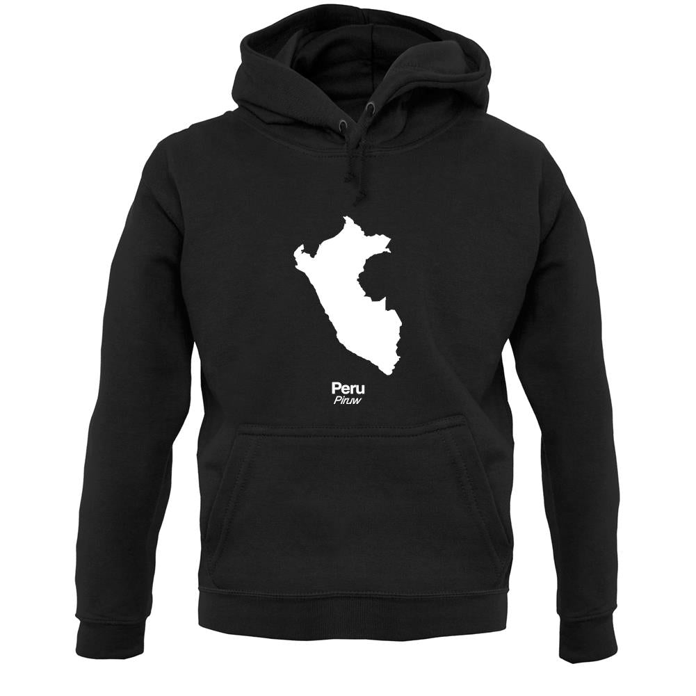 Peru Silhouette Unisex Hoodie