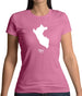 Peru Silhouette Womens T-Shirt