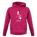 Philippines Silhouette unisex hoodie