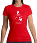 Philippines Silhouette Womens T-Shirt