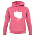 Poland Silhouette unisex hoodie