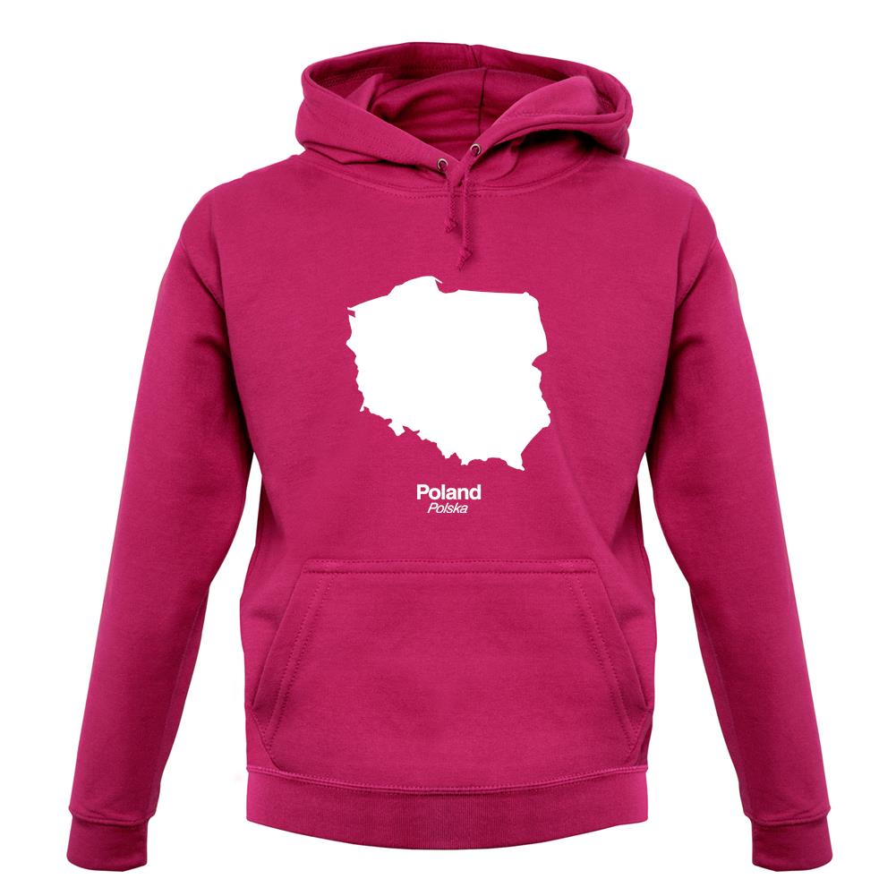 Poland Silhouette unisex hoodie