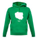Poland Silhouette unisex hoodie