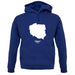 Poland Silhouette unisex hoodie