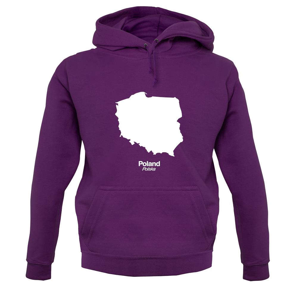Poland Silhouette unisex hoodie