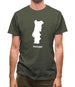 Portugal Silhouette Mens T-Shirt