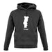 Portugal Silhouette unisex hoodie