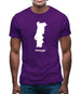 Portugal Silhouette Mens T-Shirt