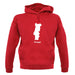 Portugal Silhouette unisex hoodie