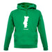 Portugal Silhouette unisex hoodie