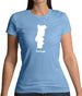 Portugal Silhouette Womens T-Shirt