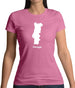 Portugal Silhouette Womens T-Shirt