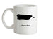 Puerto Rico Silhouette Ceramic Mug