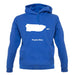 Puerto Rico Silhouette unisex hoodie