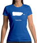 Puerto Rico Silhouette Womens T-Shirt