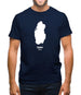 Qatar Silhouette Mens T-Shirt