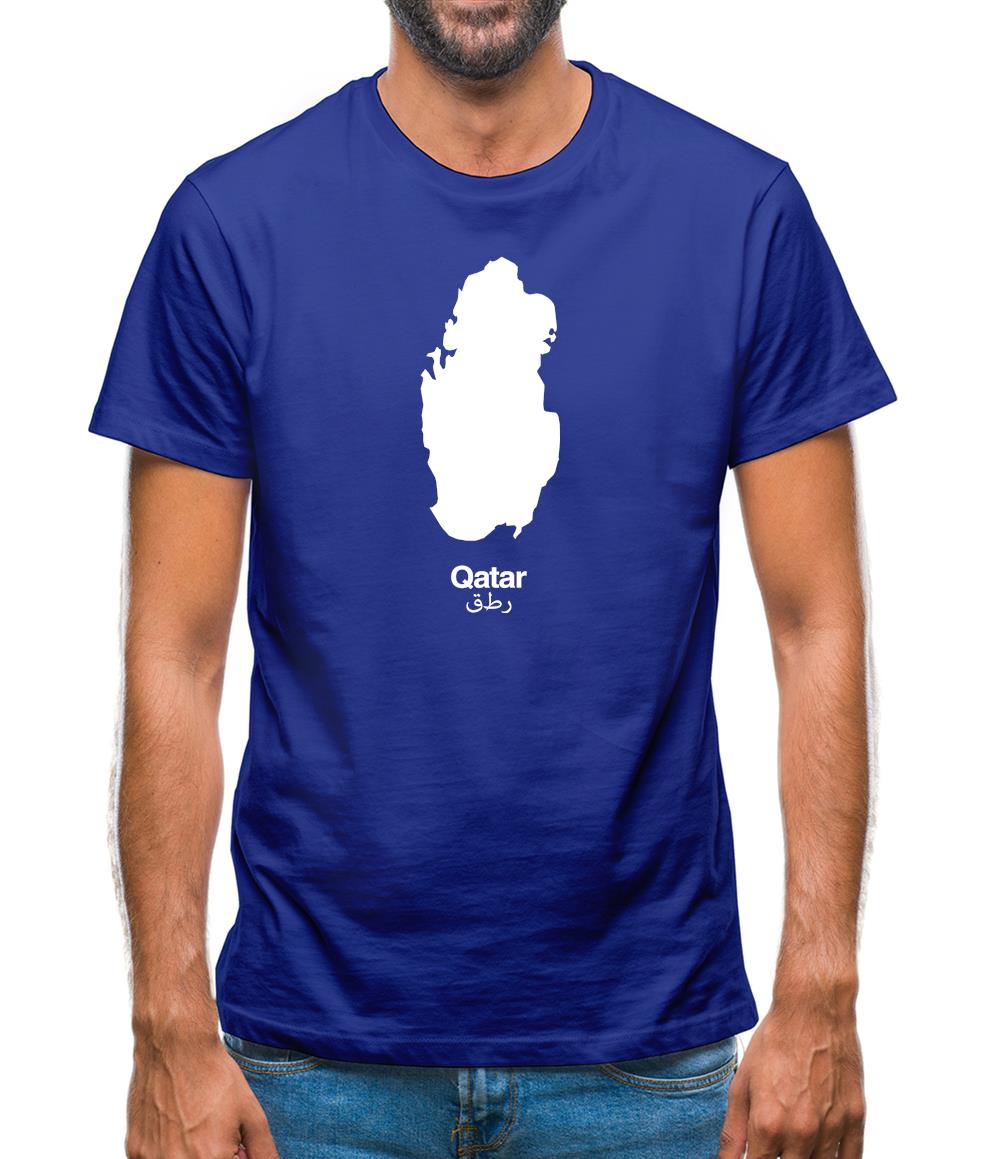 Qatar Silhouette Mens T-Shirt