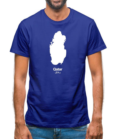 Qatar Silhouette Mens T-Shirt
