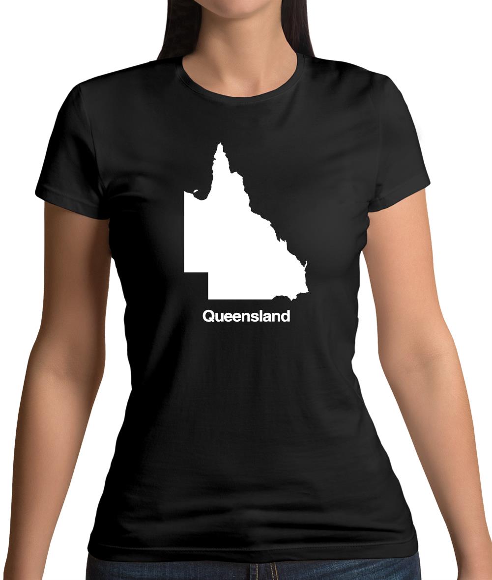 Queensland Silhouette Womens T-Shirt