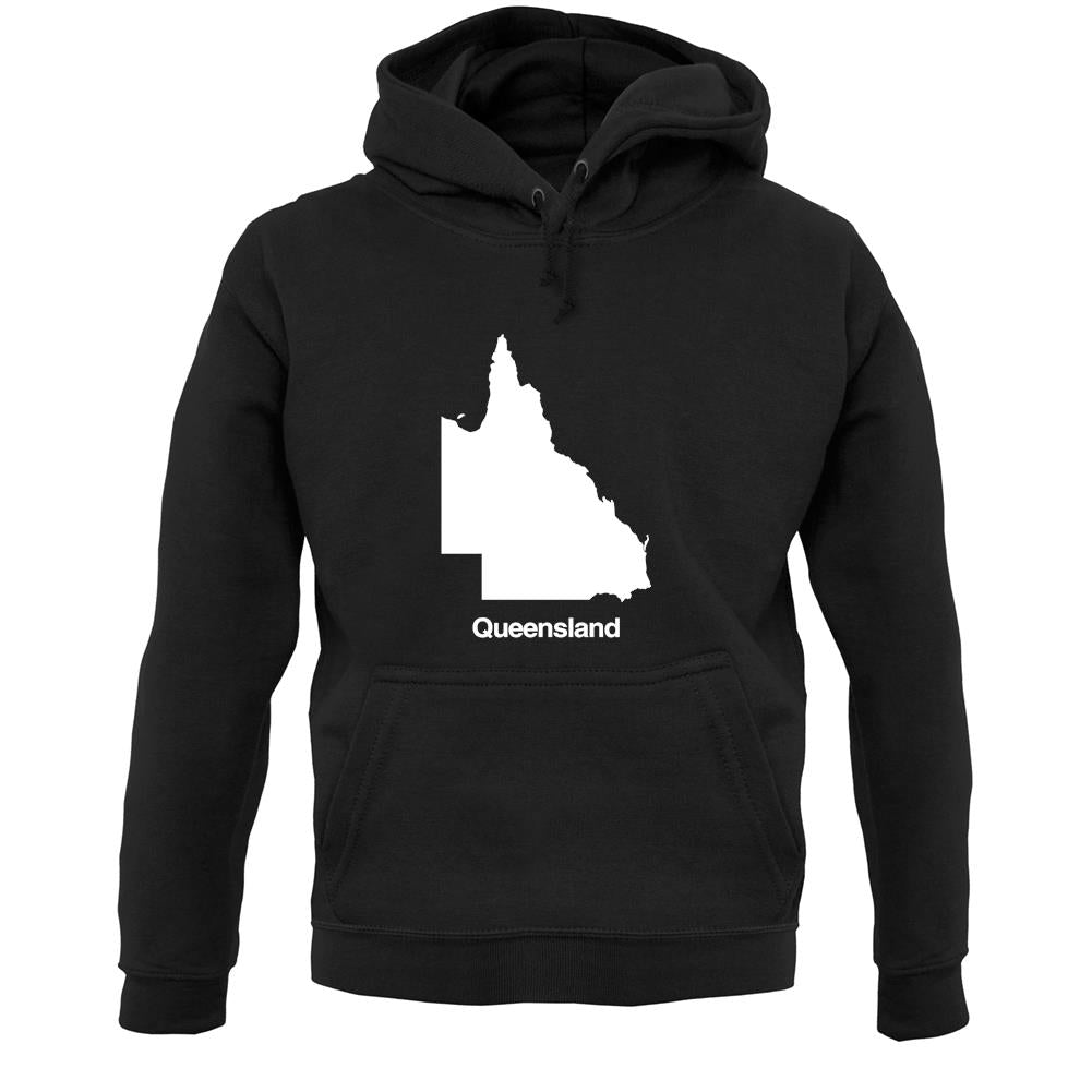 Queensland Silhouette Unisex Hoodie