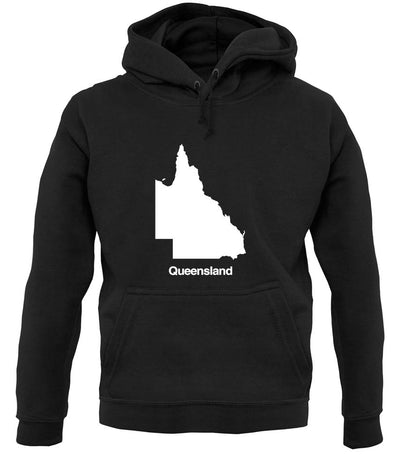 Queensland Silhouette unisex hoodie