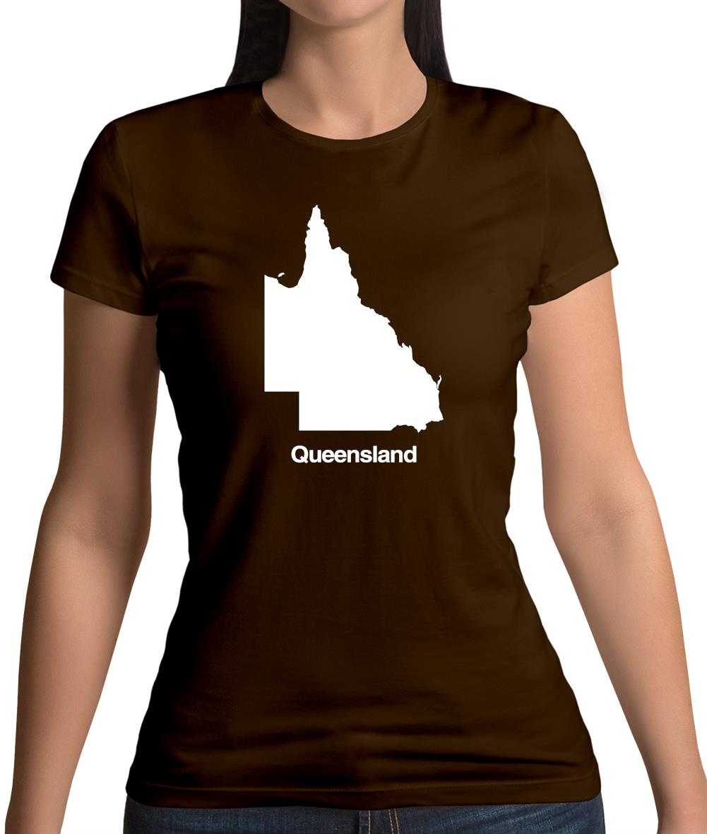 Queensland Silhouette Womens T-Shirt