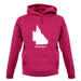 Queensland Silhouette unisex hoodie