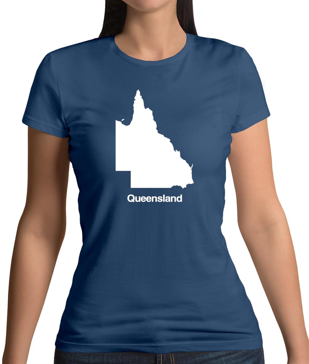 Queensland Silhouette Womens T-Shirt