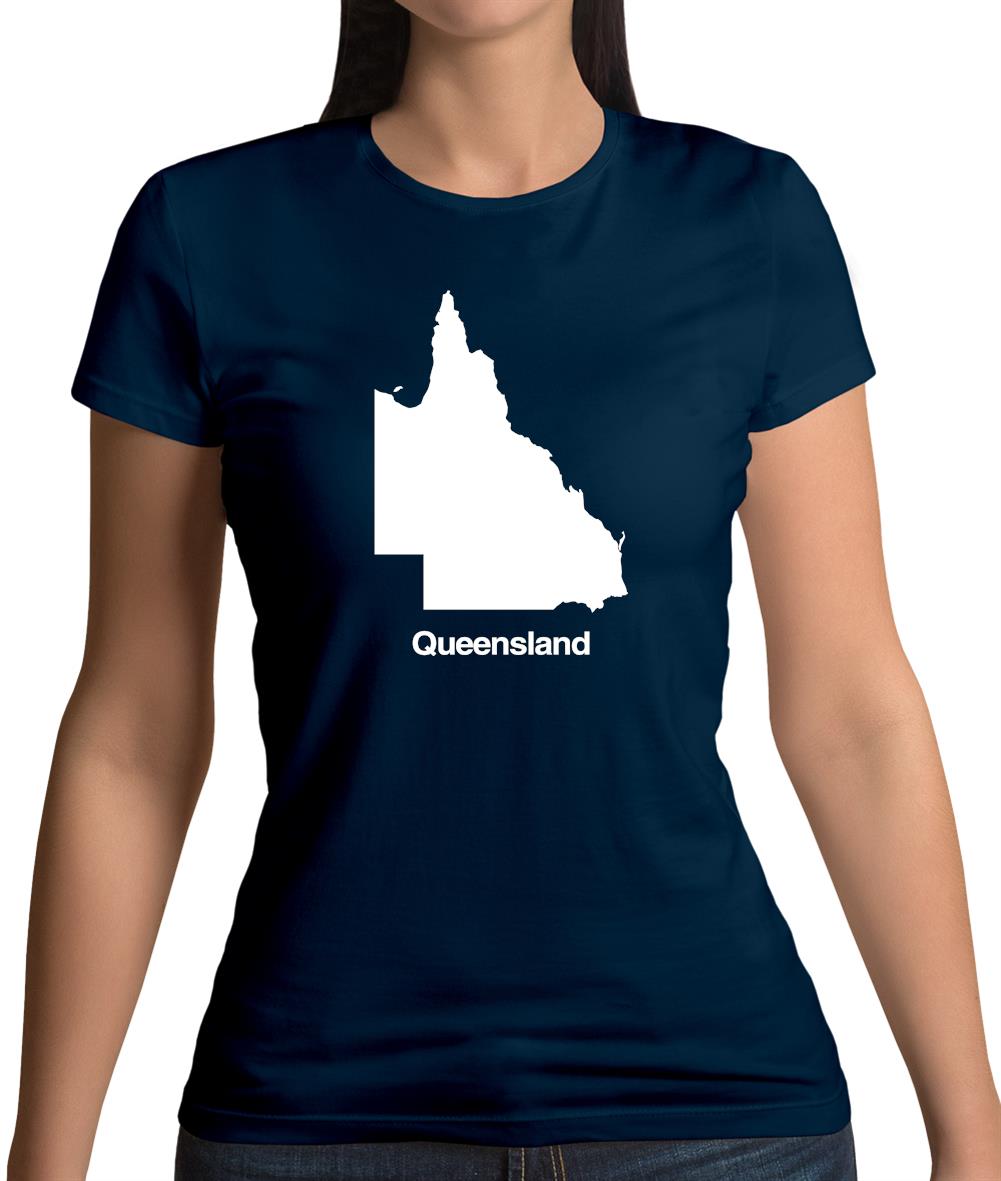 Queensland Silhouette Womens T-Shirt