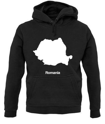 Romania Silhouette unisex hoodie
