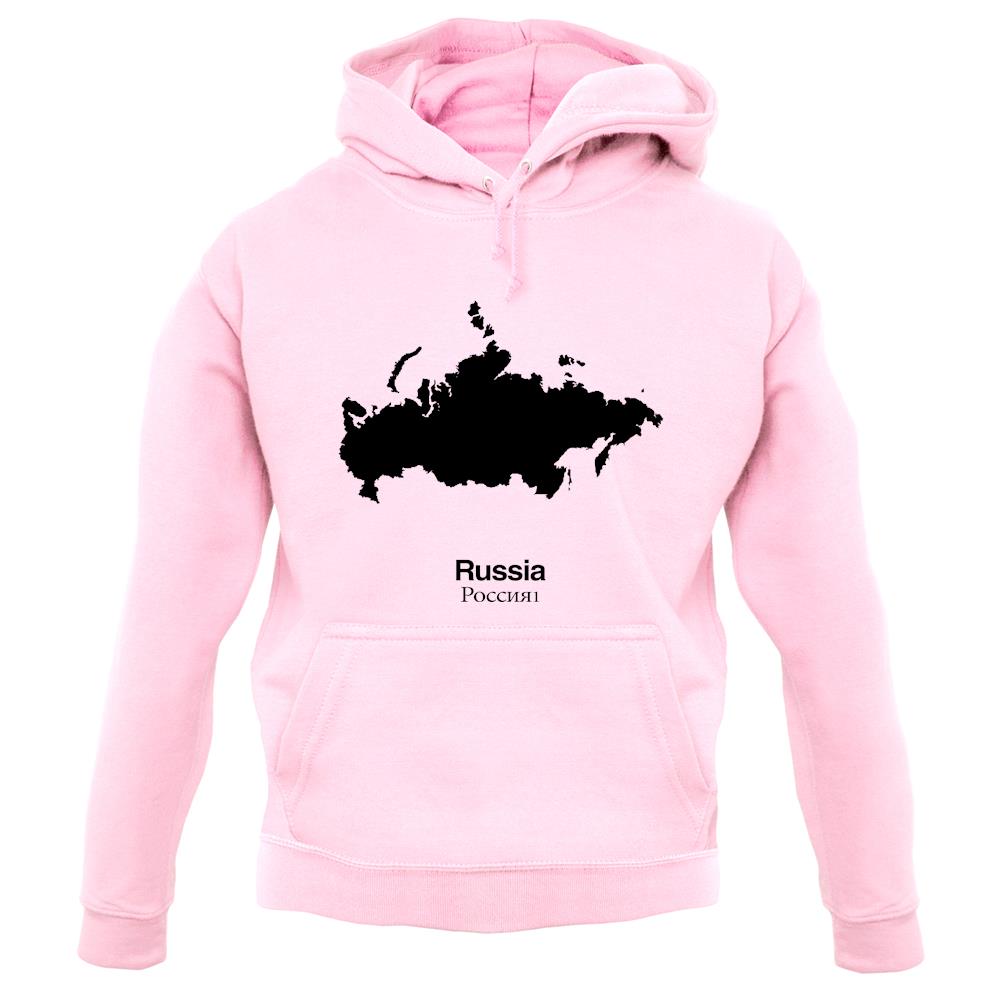 Russia Silhouette unisex hoodie