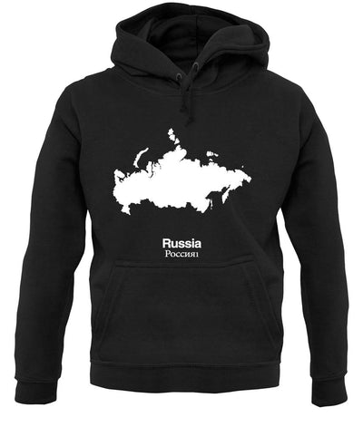 Russia Silhouette unisex hoodie