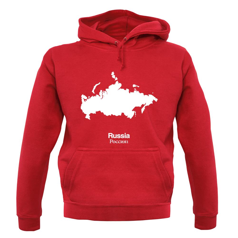 Russia Silhouette unisex hoodie