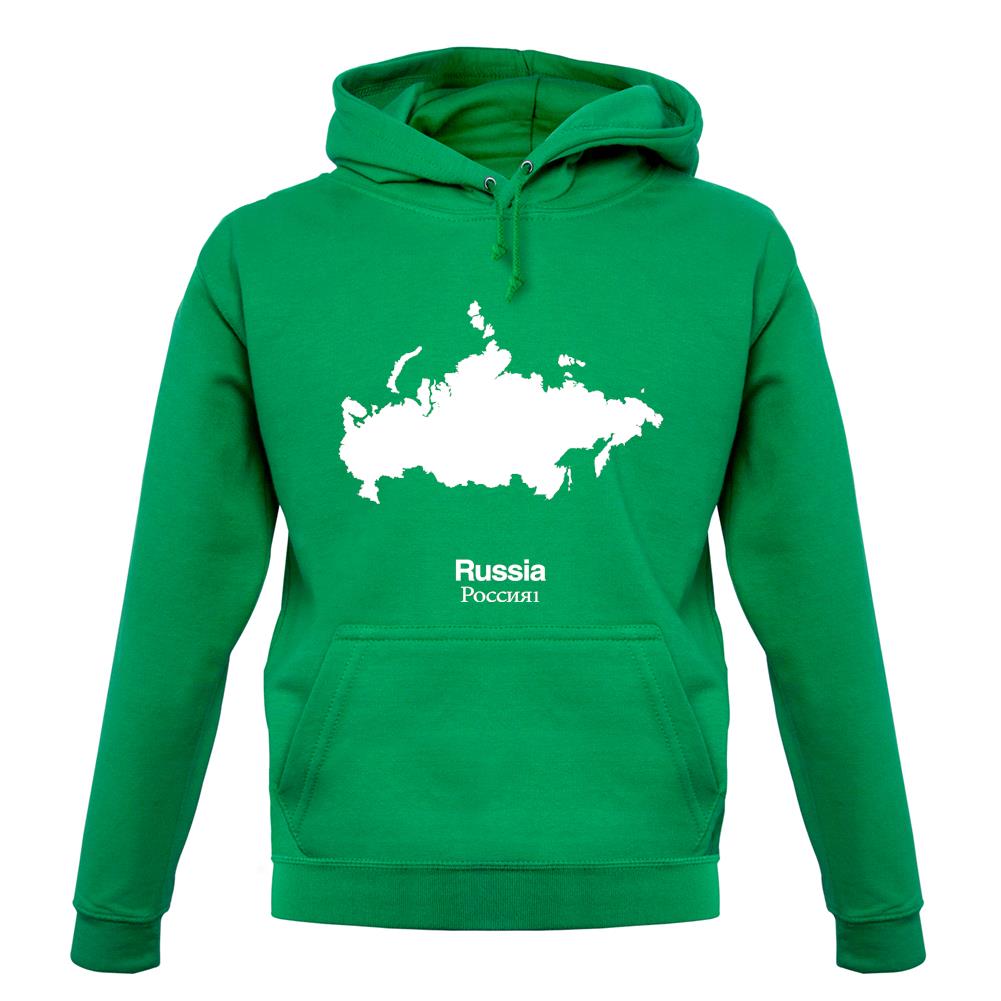 Russia Silhouette unisex hoodie