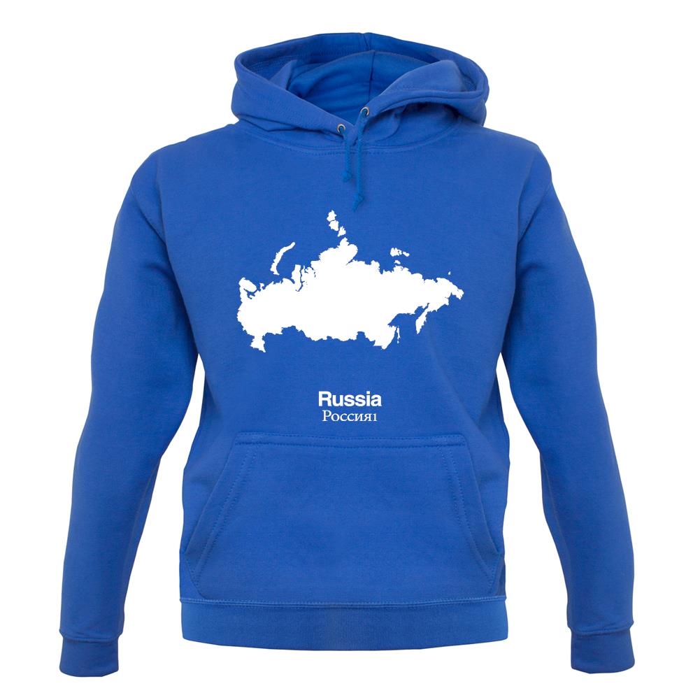 Russia Silhouette unisex hoodie